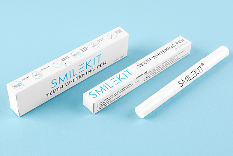 Oberobiz Co., Limited Unisex Whitening Teeth Pen Set - 2-Pack, Twist Applicator, Mint Flavour | Wowcher
