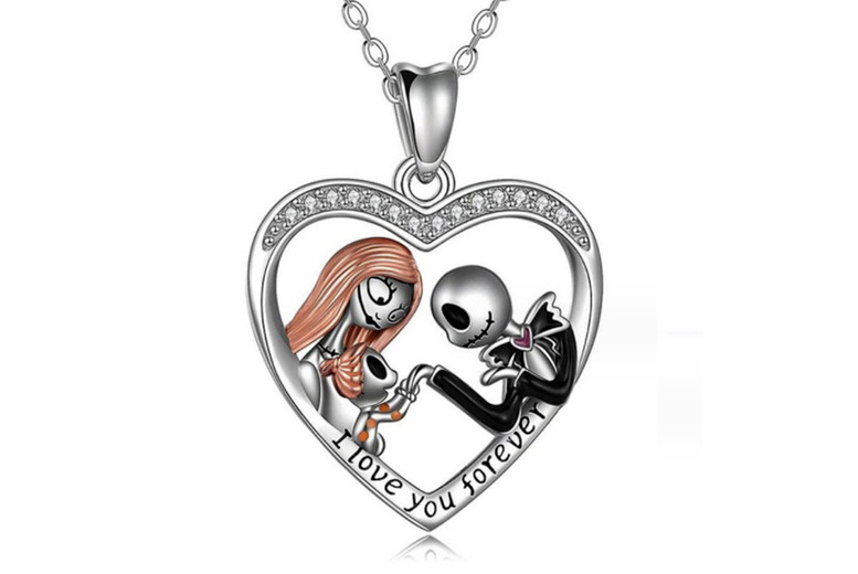 Jaoyeh Trading Ltd Zombie Parent Heart Necklace - Halloween Special | Wowcher