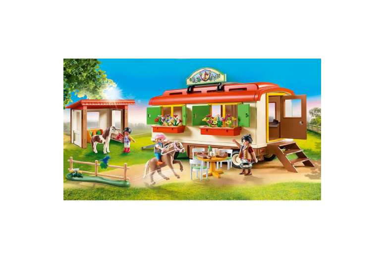 Maqio Limited Playmobil Country Pony Shelter Festive Joy Edition Toy Set - Imaginative Farm Play, Ages 4+, Christmas Gift | Wowcher