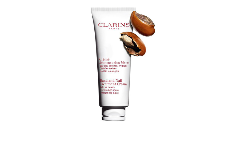 Clarins Hand and Nail Treatment Cream - Hydrating Anti-Ageing Cream with Shea Butter & Japanese Mulberry for All Skin Types | Wowcher