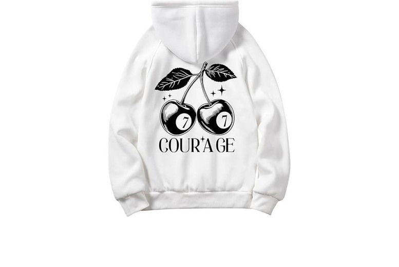 Oberobiz Co., Limited Women's Long-Sleeve Hoodie With Pocket, Xl-Uk12, White | Wowcher