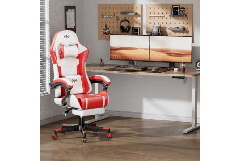 Bengbu Longe E-Commerce Co., Ltd. Ecofurnix Pu Leather Reclining Sofa Chair - Ergonomic Massage, Footrest, Modern Scandi Style | Wowcher