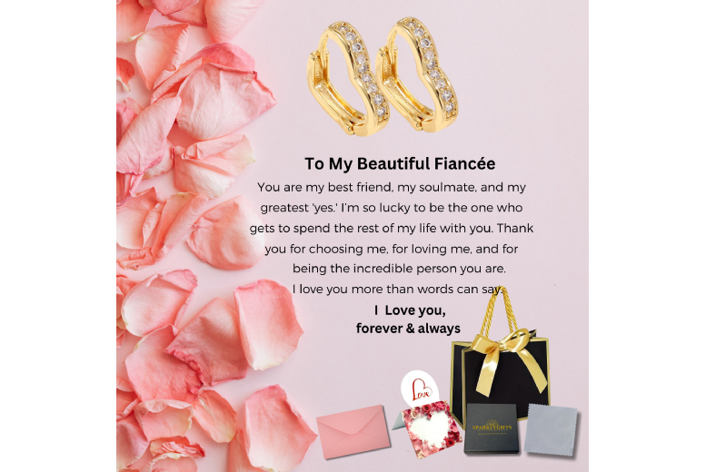 Gamechanger Asso T/A 50 Shade Of Lust Gold Plated Mini Heart Hoop Earrings - Polished Copper, Secure Hinged, Gift-Ready | Wowcher