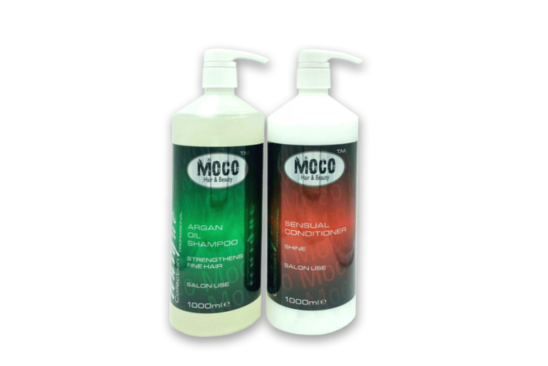 Argan Oil Shampoo & Conditioner Set - Nourishing, Colour Safe, For All Hair Types, 2 x 1L | Wowcher