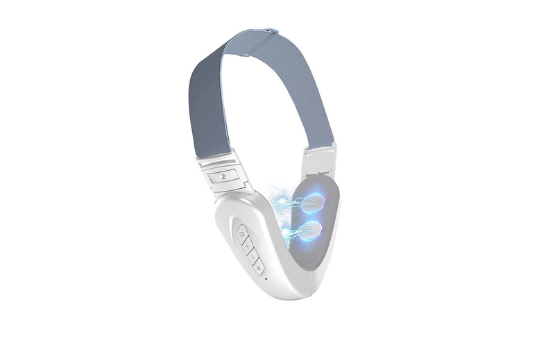 Oberobiz Co., Limited Chin Strap Facial Massager Device With Microcurrent Technology | Wowcher