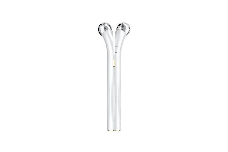 Pure Derma Ltd Pure Derma Advanced Ems Microcurrent Facial Toning Wand With Free Aloe Vera Gel - 3 Modes For Toning & Lift | Wowcher