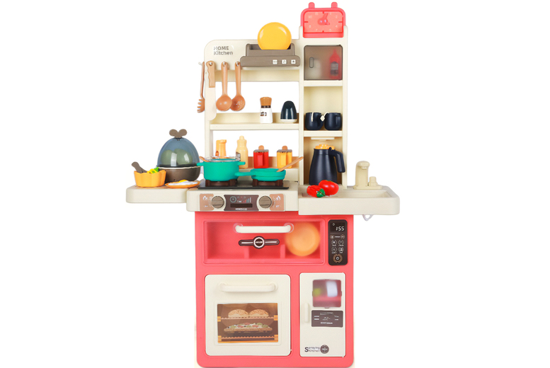 Hirix International Ltd Kids' Toy Kitchen Play Set - Red Or Green | Wowcher