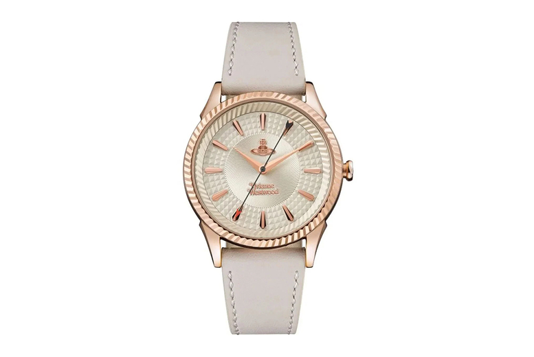 Watch Collecting Ltd Vivienne Westwood Seymour Nude Leather Ladies Watch | Wowcher