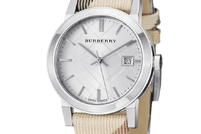 Burberry Ladies Swiss Quartz Watch - The City Nova 34Mm, Stainless Steel, Water-Resistant | Wowcher
