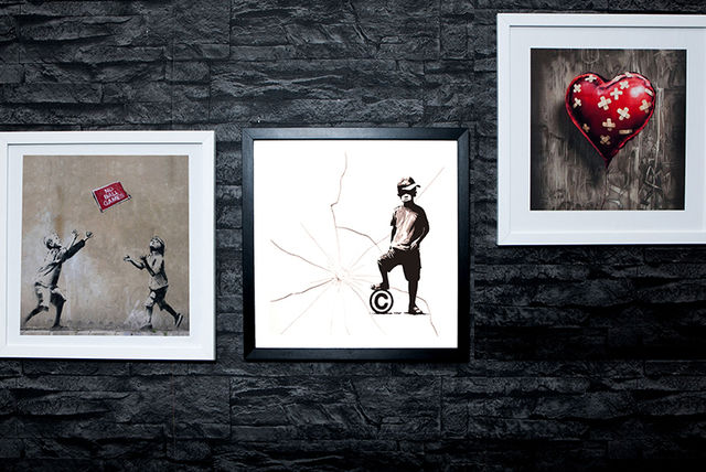 Framed Banksy Prints - 64 Designs! | Shop | Wowcher