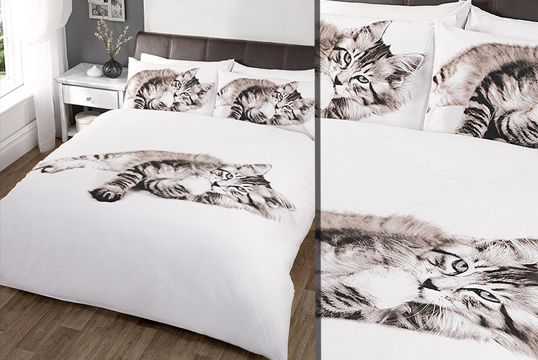 Wowcher Deal Wowcher/£10 instead of £14.01 for a catpatterned