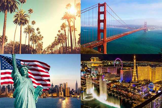 8 or 10nt New York, Las Vegas, LA & San Francisco with Flights