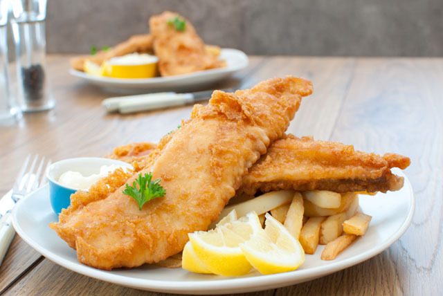 Luxury Fish & Chips & Prosecco for 2 @ Harry's Bar