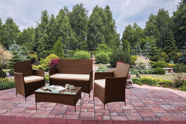 Garden Furniture Colours 4pc rattan garden furniture set - 2 colours! Garden Furniture Colours 4pc rattan garden furniture set - 2 colours!