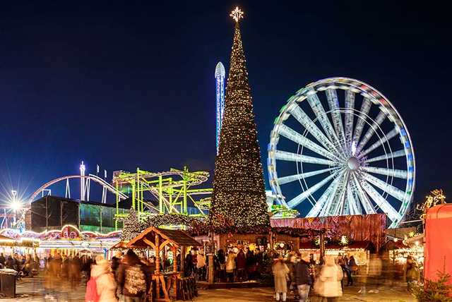 4* London Winter Wonderland & Coach Transfer - Thames Cruise Option!