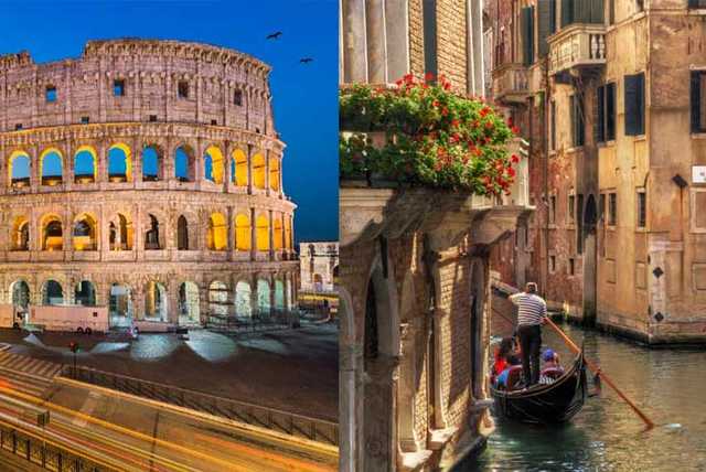 4* Rome & Venice with Flights - Colosseum & Island Tour Options!