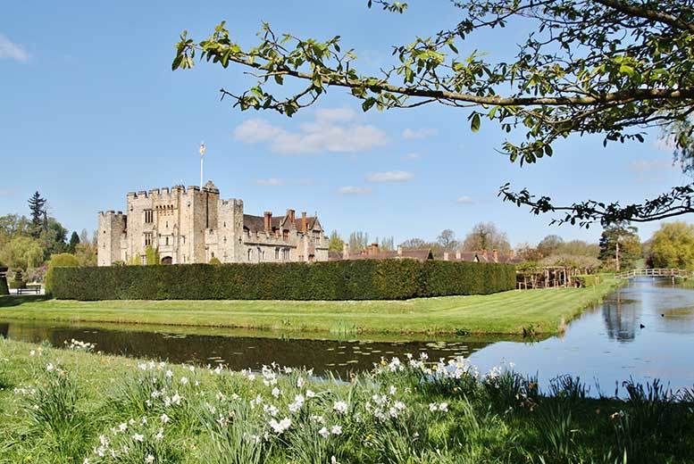 £34 instead of £79 for a day-long guided coach tour to Whitstable and Hever Castle from Abbey Tours UK - save 57%