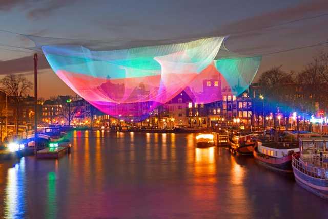 4* Amsterdam Lights Festival with Flights & Hotel Stay