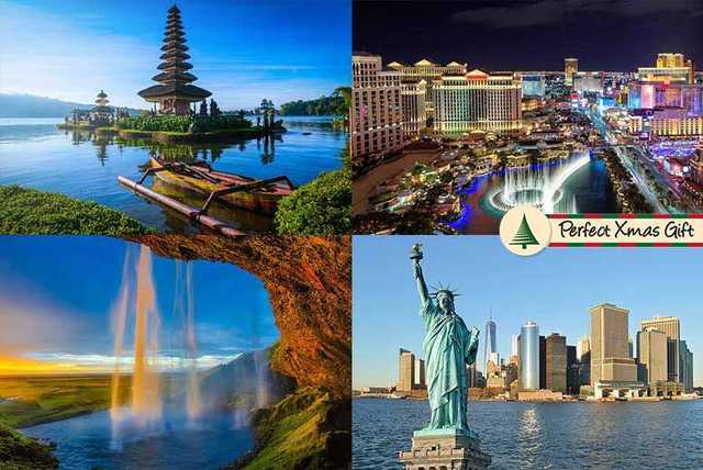 Mystery Getaway - Bali, Vegas, Venice & More – Ideal Xmas Gift!