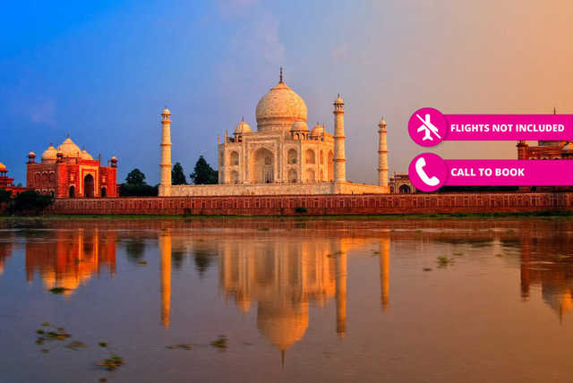 8nt 4* India Golden Triangle Tour - Taj Mahal, Safari & More!