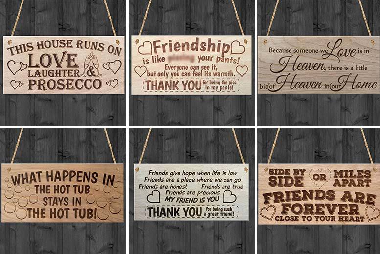 Wooden Plaques 15 Designs 