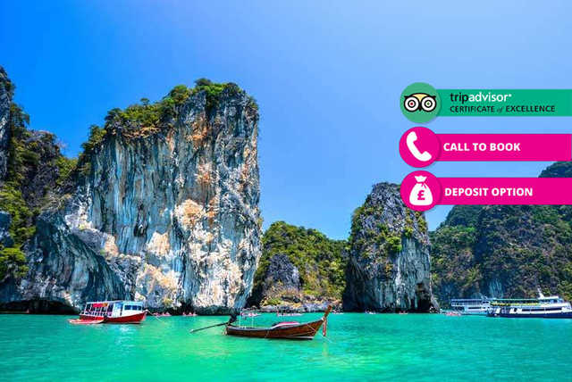 8nt 4* Bangkok & Phuket Thailand Break with Breakfast & Flights