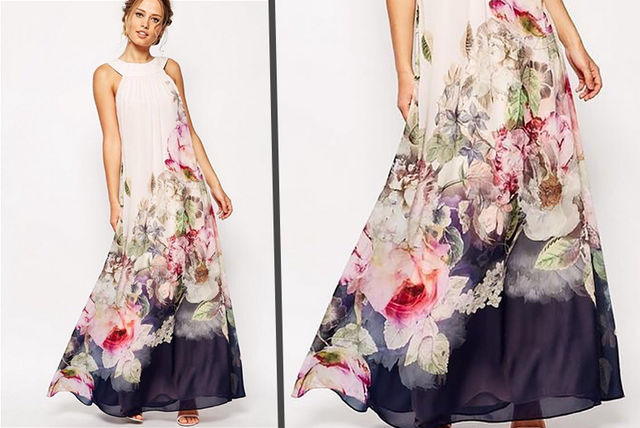 floral maxi dress uk