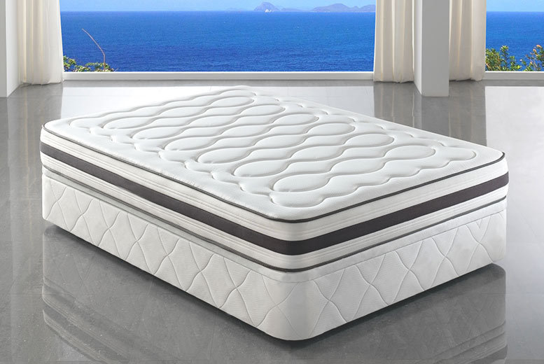 spring mattress with memory foam topper