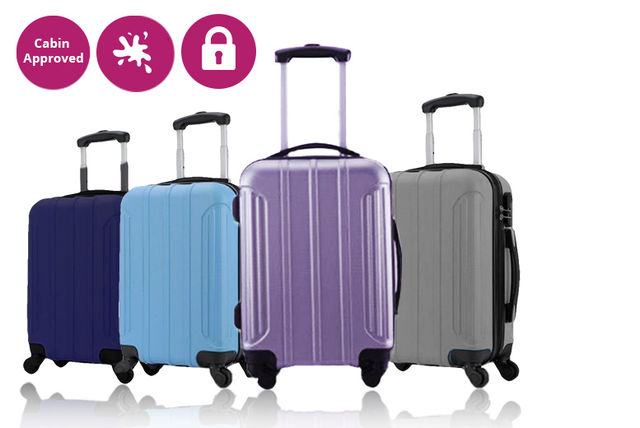 wowcher cabin suitcase