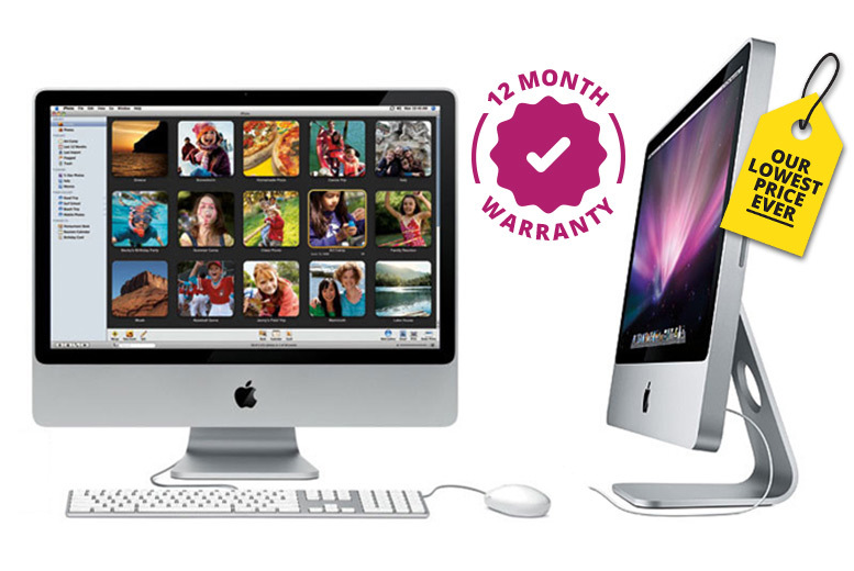 £259 instead of £639.01 (from Affordable Mac) for a refurbished 250GB 4GB RAM Apple iMac – save 59%