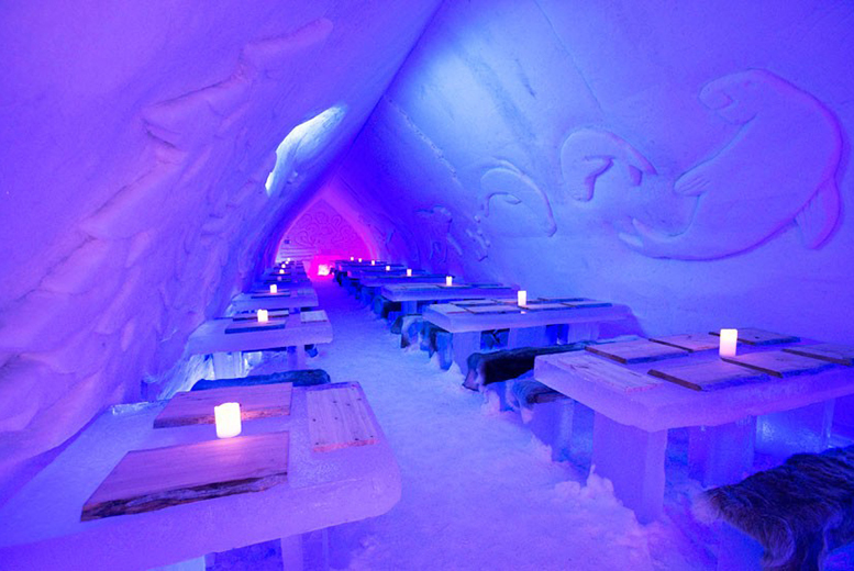 Finland Glass Igloo & SnowHotel Stay, Flights & Breakfast