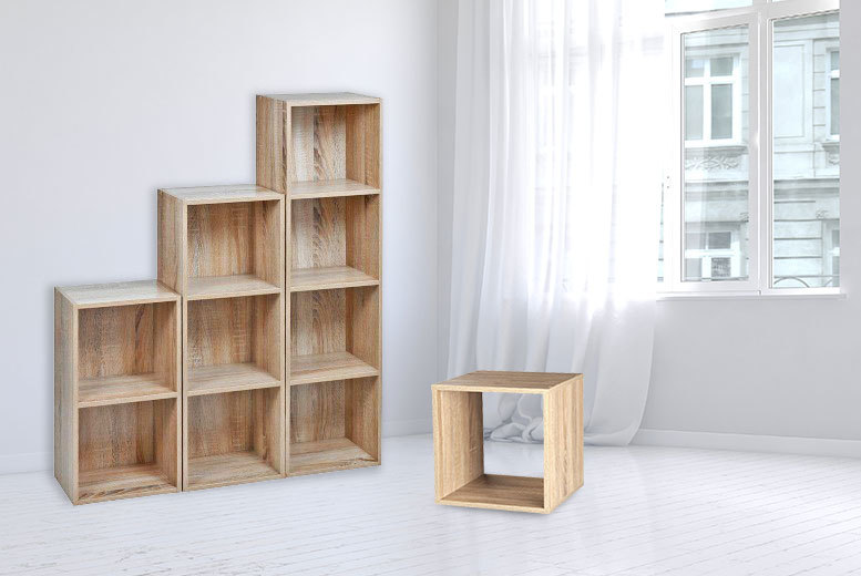 Wooden Storage Cubes 4 Designs!