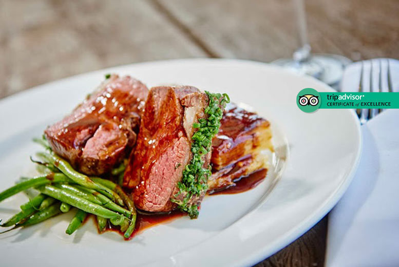 3-Course Gourmet Lunch for 2 @ Marco Pierre White’s Steakhouse