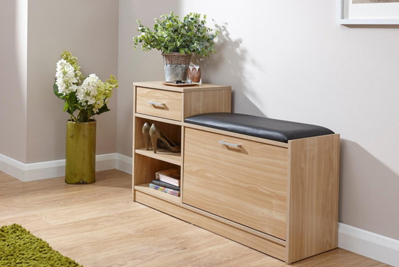 £69 instead of £136.01 (from Right Deals) for a Malmo shoe bench and storage drawer – save 54%