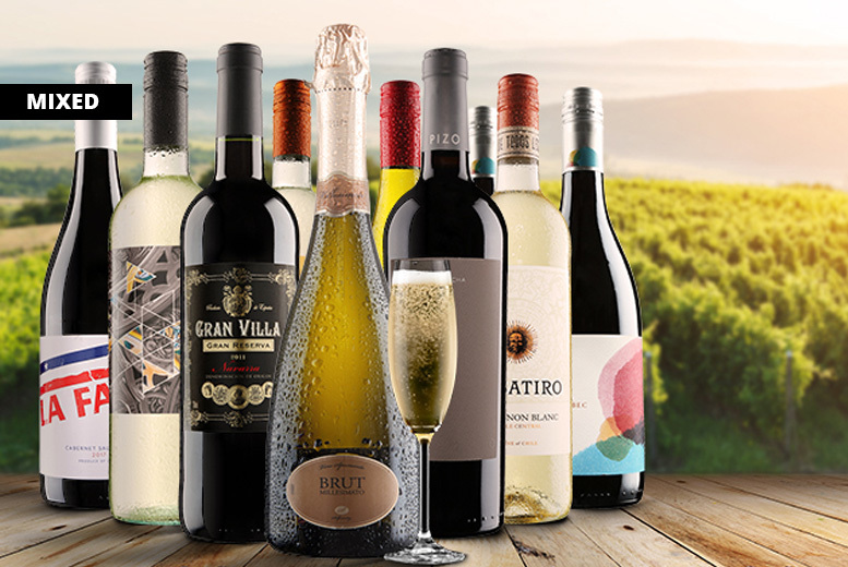 £39 instead of up to £105.89 (from Virgin Wines) for a 10 bottle selection of wine – choose from red, white and mixed and save up to 64%