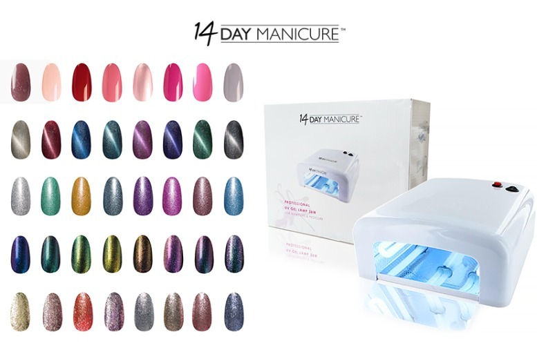 £22 instead of £75 for five UV gel nail polishes from 14 Day Manicure – save 71%