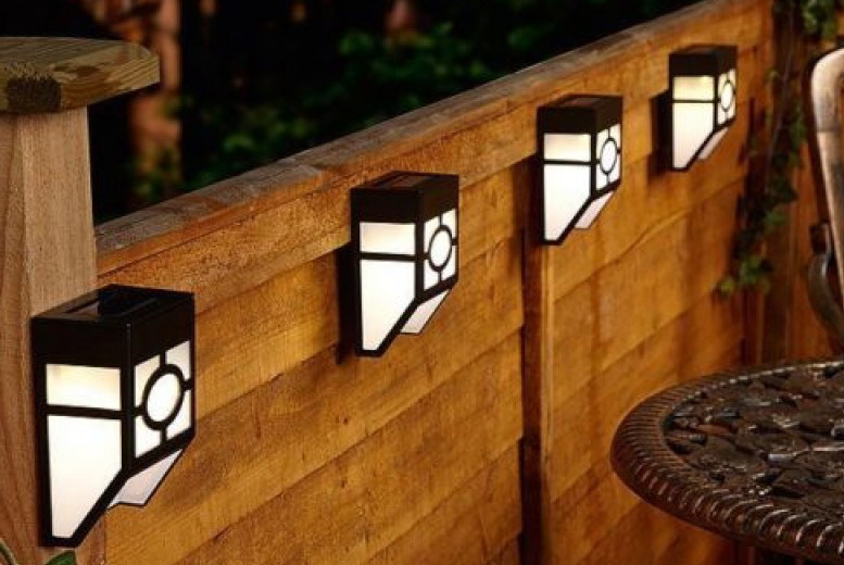 Light up your life wit two, four or six Solar Fence Lights!