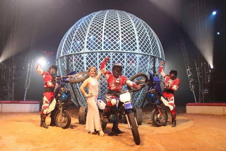 £10 instead of £17.98 for two front view tickets to Circus Zyair, or £18 for four tickets – choose from eight locations and save up to 44%