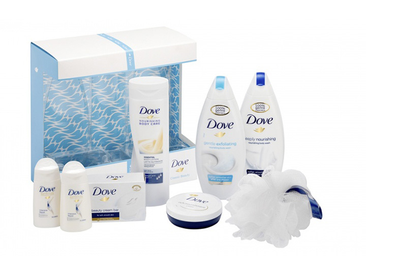 £15.99 (from Some More) for a classic Dove beauty collection gift set, or £24.99 for two