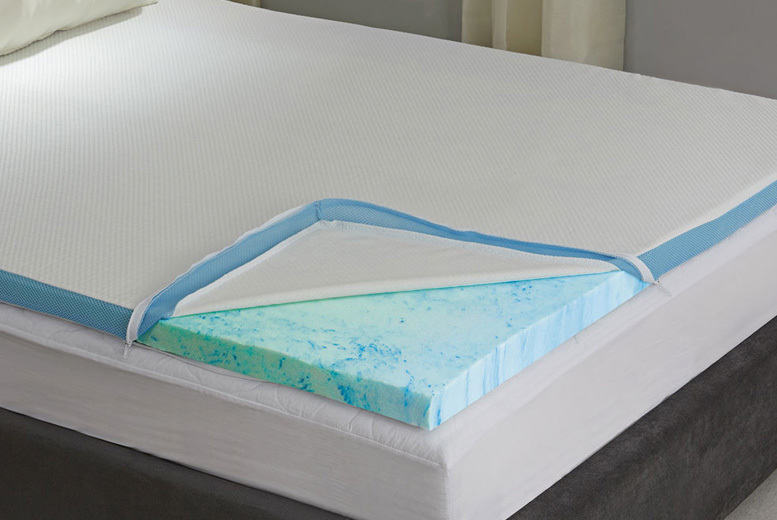 1” Gel Infused Memory Foam Topper From £24.99