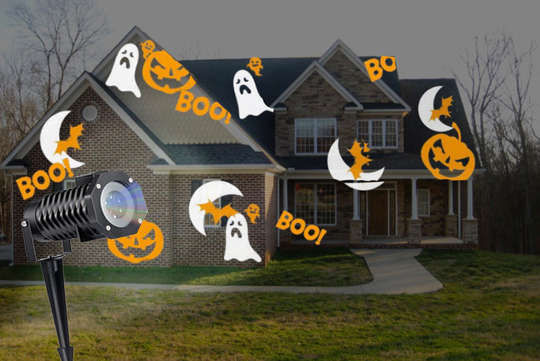 £14.99 instead of £79.99 (from Groundlevel) for an outdoor LED laser projector – watch it dance across your house and save 81%