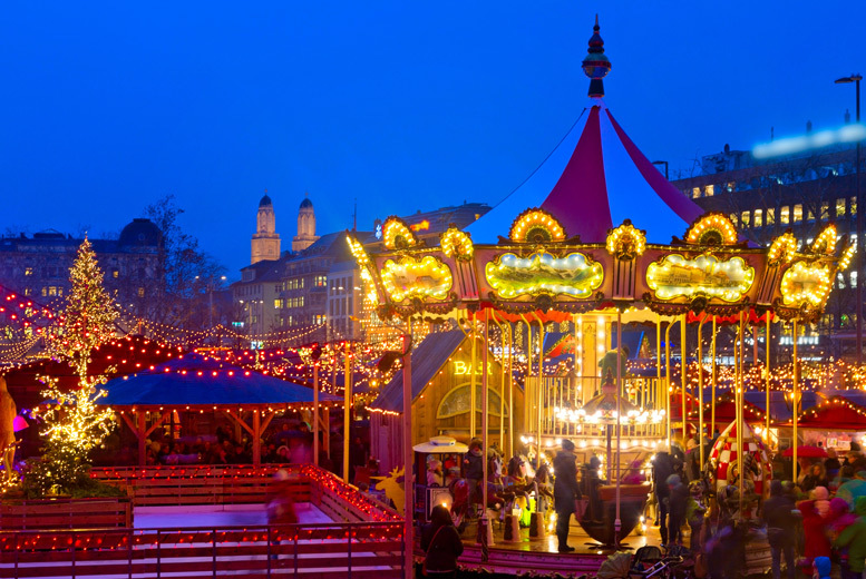 From £129pp (from Weekender Breaks) for a two-night Zurich, Switzerland Christmas market break with flights, or from £169pp for a three-night stay – save up to 29%