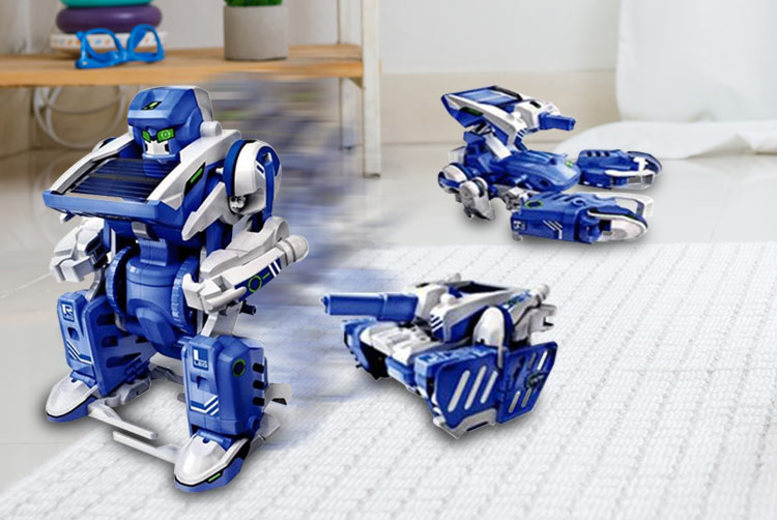 £12.99 instead of £37 (from Buy Something) for a DIY solar robot – 65%