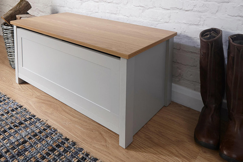 £69 instead of £119.01 (from Right Deals) for a Lancaster ottoman bench or shoe storage cabinet – save 42%