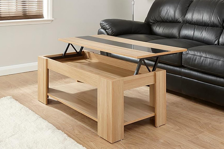 £64 instead of £109.01 (from Right Deals) for a lift-top coffee table with a high-gloss strip – save 41%