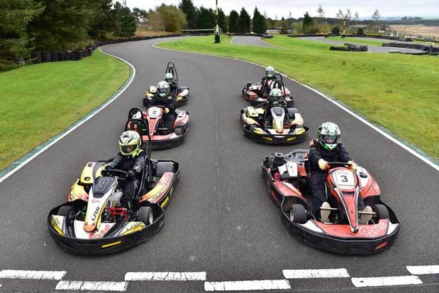 Outdoor Karting Voucher  Edinburgh  Wowcher