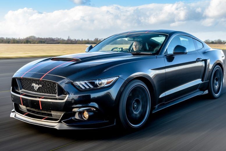 £29 instead of £99 for a three-lap Mustang GT V8 experience with Car Chase Heroes – choose from 13 locations and save 71%