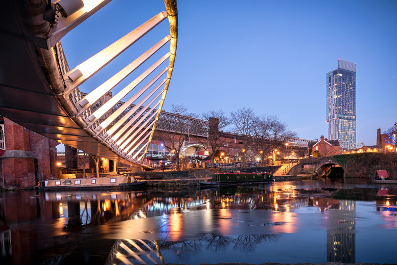 From £69 (at City Stop Manchester) for a Manchester City Centre stay for two people with Prosecco and late check-out, from £99 for four people – save up to 49%